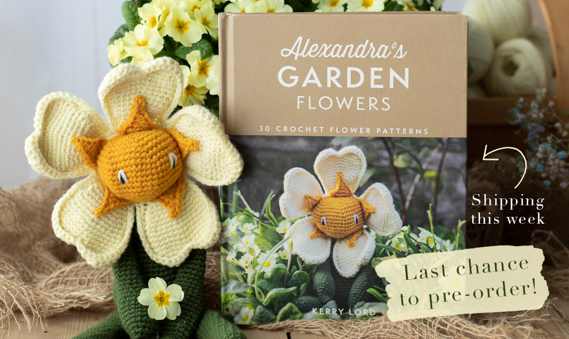 Buy Kerry Lord's new crochet flower book
